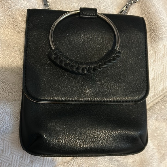 Crossbody bag small black purse - Picture 3 of 7
